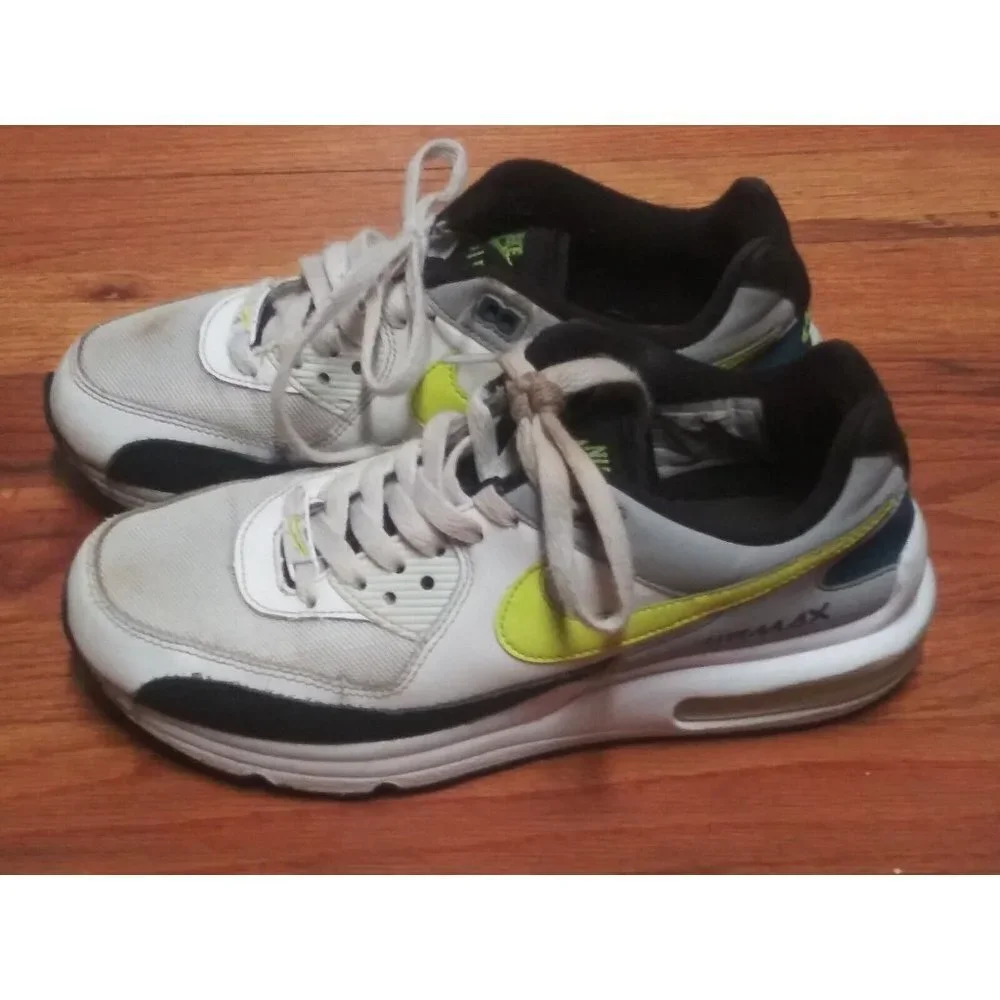 womens NIKE AIR MAX LTD WRIGHT sneakers shoes CZ4192-100 Size 5Y white
